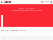 Tablet Screenshot of agenziaimmobiliareiltorrione.it
